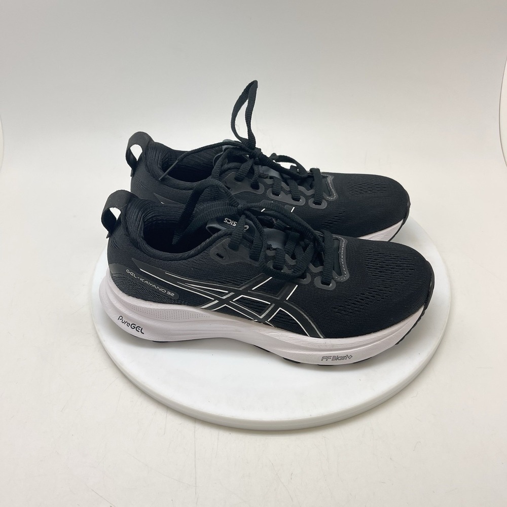 Asics Gel Kayano 32 Kids Size 3 Running Athletic Comfort Shoes Black 1014A376